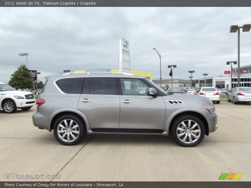 Platinum Graphite / Graphite 2012 Infiniti QX 56