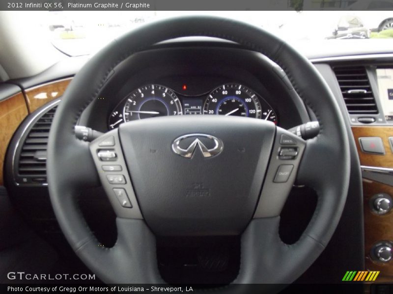 Platinum Graphite / Graphite 2012 Infiniti QX 56