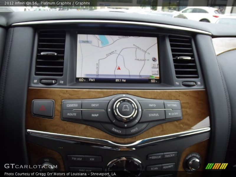 Platinum Graphite / Graphite 2012 Infiniti QX 56