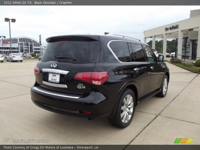 Black Obsidian / Graphite 2012 Infiniti QX 56