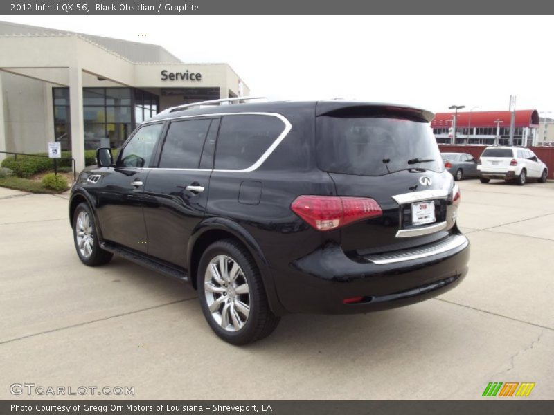 Black Obsidian / Graphite 2012 Infiniti QX 56