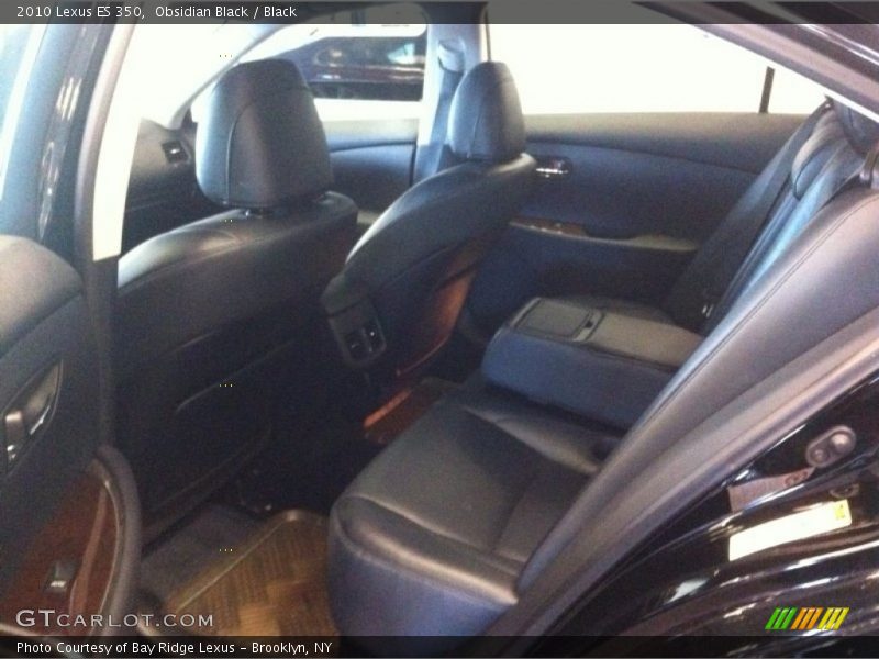 Obsidian Black / Black 2010 Lexus ES 350