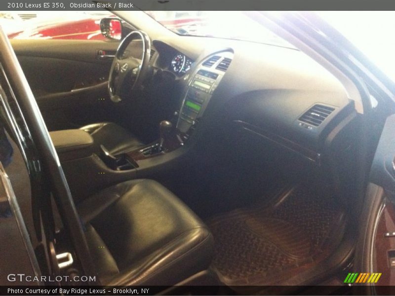 Obsidian Black / Black 2010 Lexus ES 350