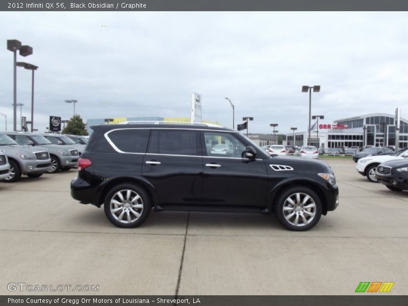 Black Obsidian / Graphite 2012 Infiniti QX 56