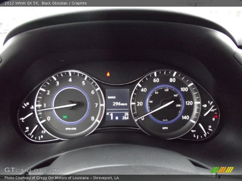Black Obsidian / Graphite 2012 Infiniti QX 56
