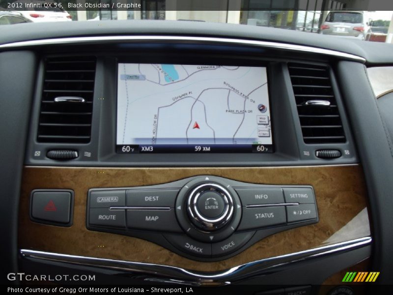 Black Obsidian / Graphite 2012 Infiniti QX 56