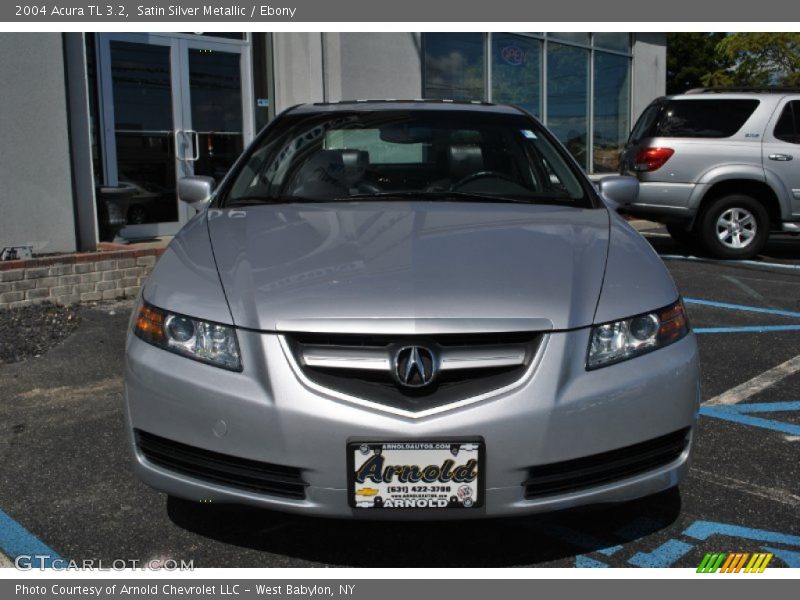 Satin Silver Metallic / Ebony 2004 Acura TL 3.2