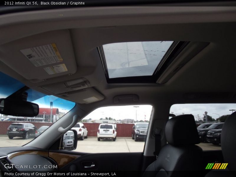 Black Obsidian / Graphite 2012 Infiniti QX 56