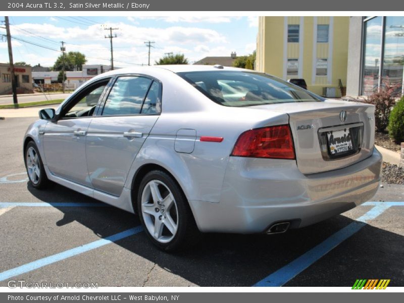 Satin Silver Metallic / Ebony 2004 Acura TL 3.2