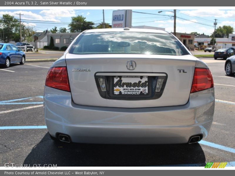 Satin Silver Metallic / Ebony 2004 Acura TL 3.2