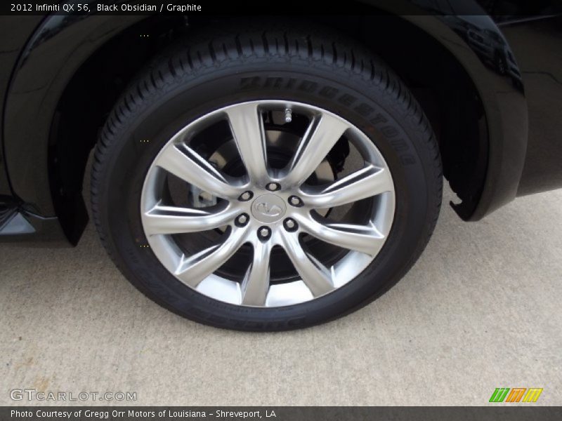 Black Obsidian / Graphite 2012 Infiniti QX 56
