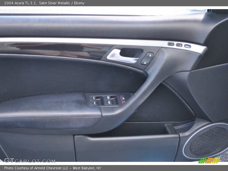 Satin Silver Metallic / Ebony 2004 Acura TL 3.2