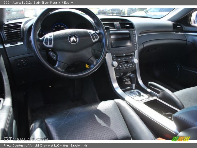 Satin Silver Metallic / Ebony 2004 Acura TL 3.2