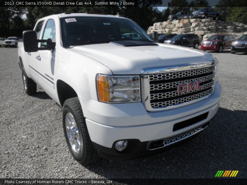 Front 3/4 View of 2013 Sierra 3500HD Denali Crew Cab 4x4