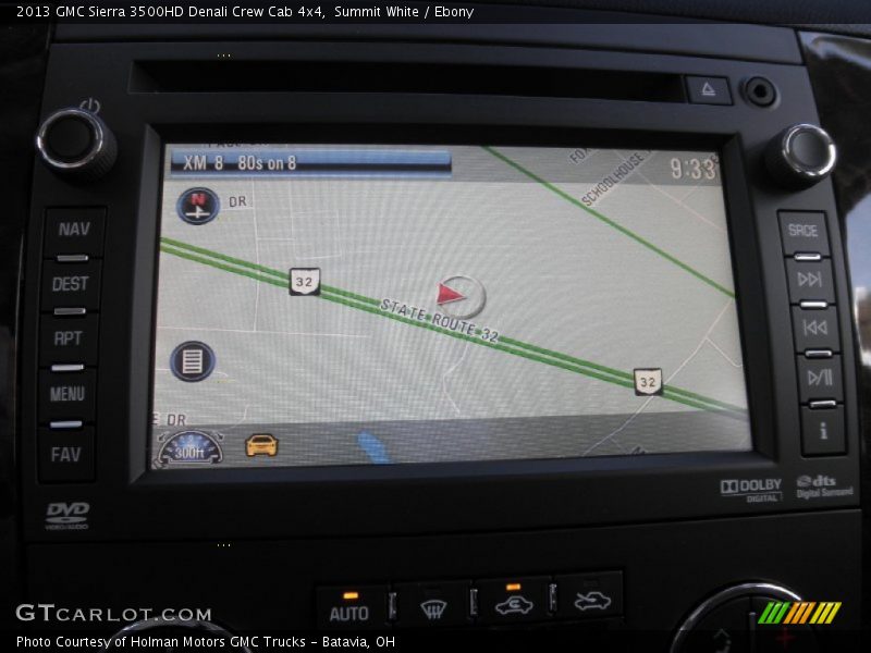 Navigation of 2013 Sierra 3500HD Denali Crew Cab 4x4