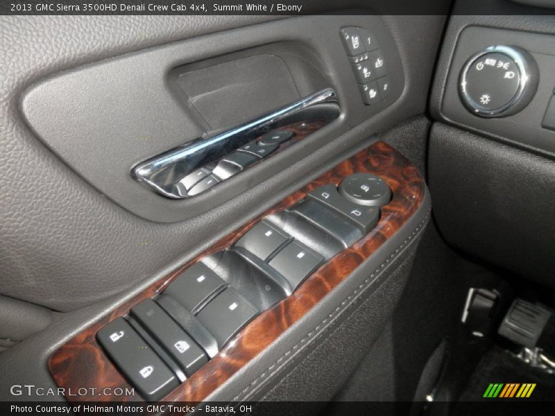 Controls of 2013 Sierra 3500HD Denali Crew Cab 4x4