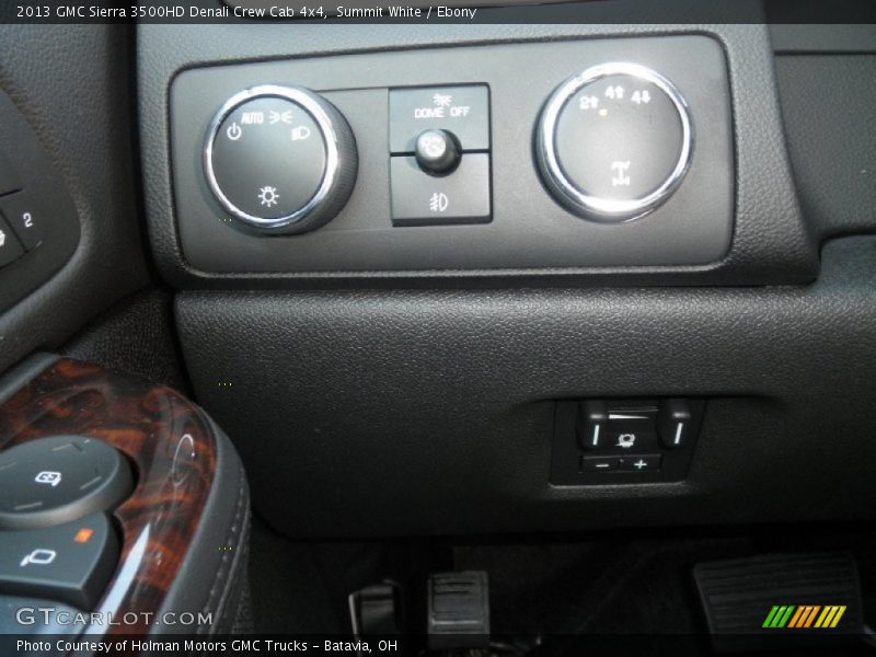 Summit White / Ebony 2013 GMC Sierra 3500HD Denali Crew Cab 4x4