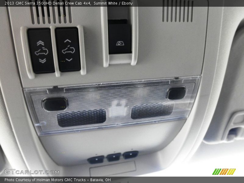 Controls of 2013 Sierra 3500HD Denali Crew Cab 4x4