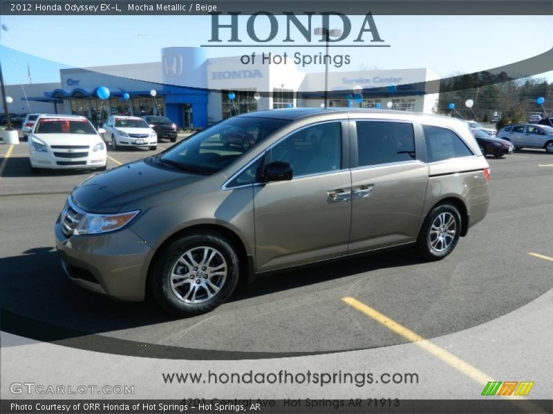 Mocha Metallic / Beige 2012 Honda Odyssey EX-L