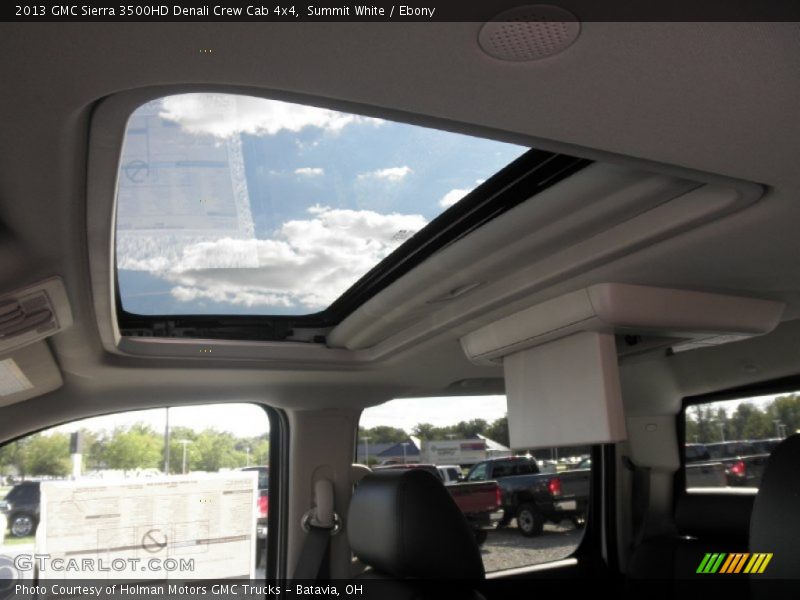 Summit White / Ebony 2013 GMC Sierra 3500HD Denali Crew Cab 4x4