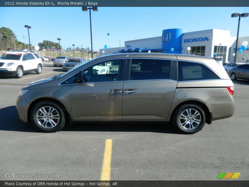 Mocha Metallic / Beige 2012 Honda Odyssey EX-L