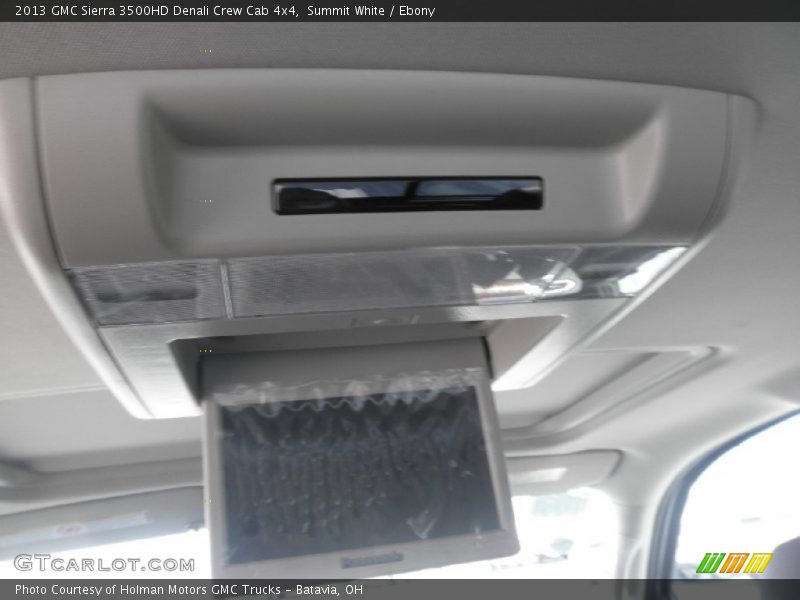 Summit White / Ebony 2013 GMC Sierra 3500HD Denali Crew Cab 4x4