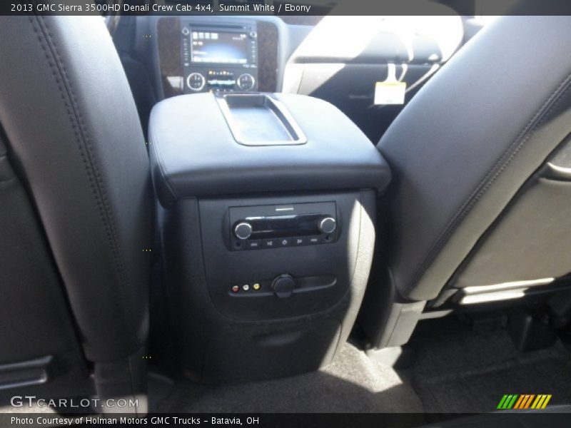 Summit White / Ebony 2013 GMC Sierra 3500HD Denali Crew Cab 4x4