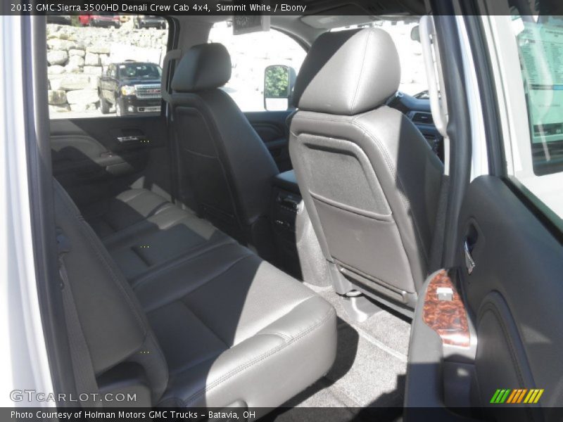 Summit White / Ebony 2013 GMC Sierra 3500HD Denali Crew Cab 4x4