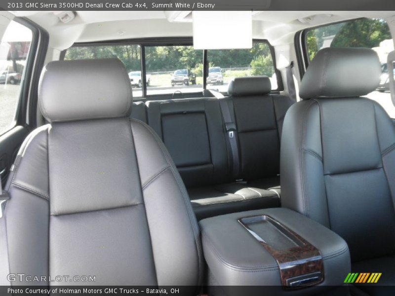 Summit White / Ebony 2013 GMC Sierra 3500HD Denali Crew Cab 4x4