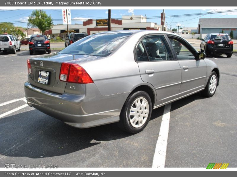 Magnesium Metallic / Gray 2005 Honda Civic LX Sedan