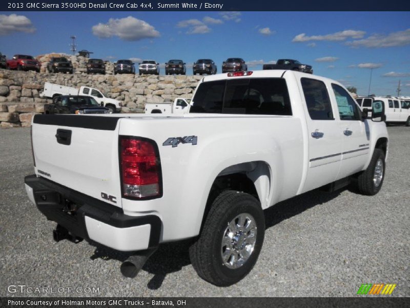  2013 Sierra 3500HD Denali Crew Cab 4x4 Summit White