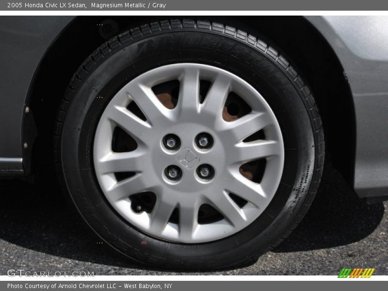 Magnesium Metallic / Gray 2005 Honda Civic LX Sedan
