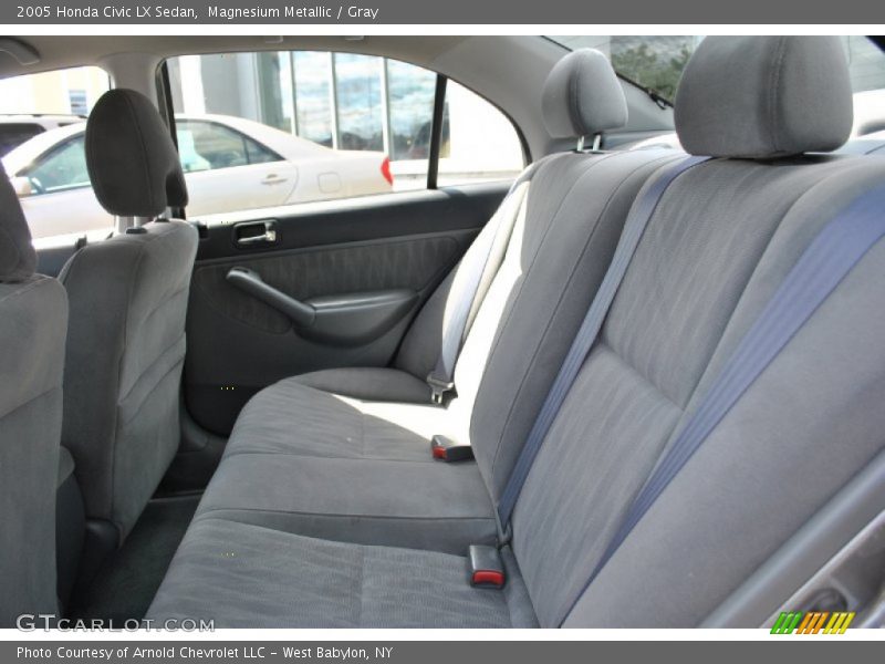 Magnesium Metallic / Gray 2005 Honda Civic LX Sedan