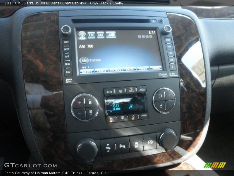 Onyx Black / Ebony 2013 GMC Sierra 3500HD Denali Crew Cab 4x4