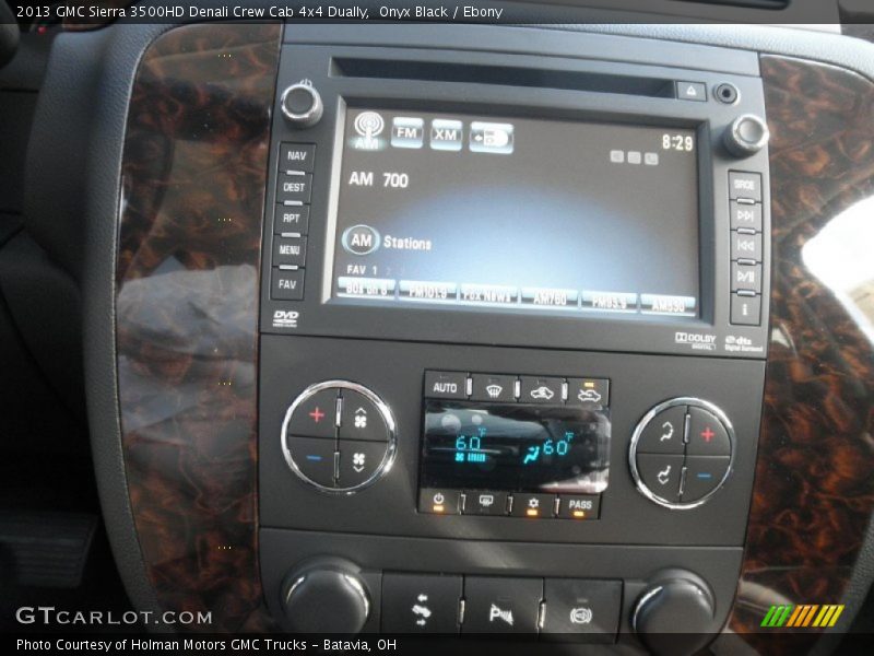 Onyx Black / Ebony 2013 GMC Sierra 3500HD Denali Crew Cab 4x4 Dually