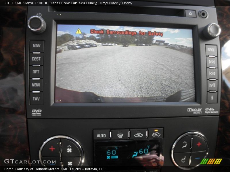 Onyx Black / Ebony 2013 GMC Sierra 3500HD Denali Crew Cab 4x4 Dually