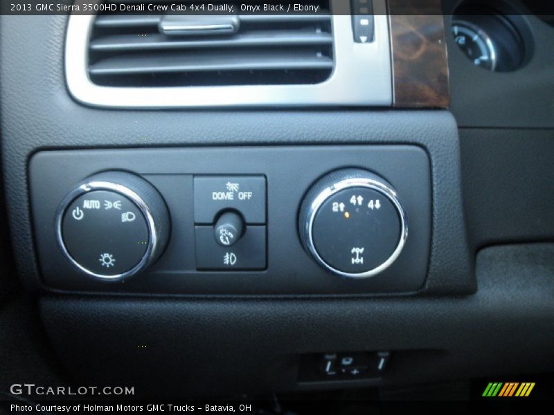 Controls of 2013 Sierra 3500HD Denali Crew Cab 4x4 Dually