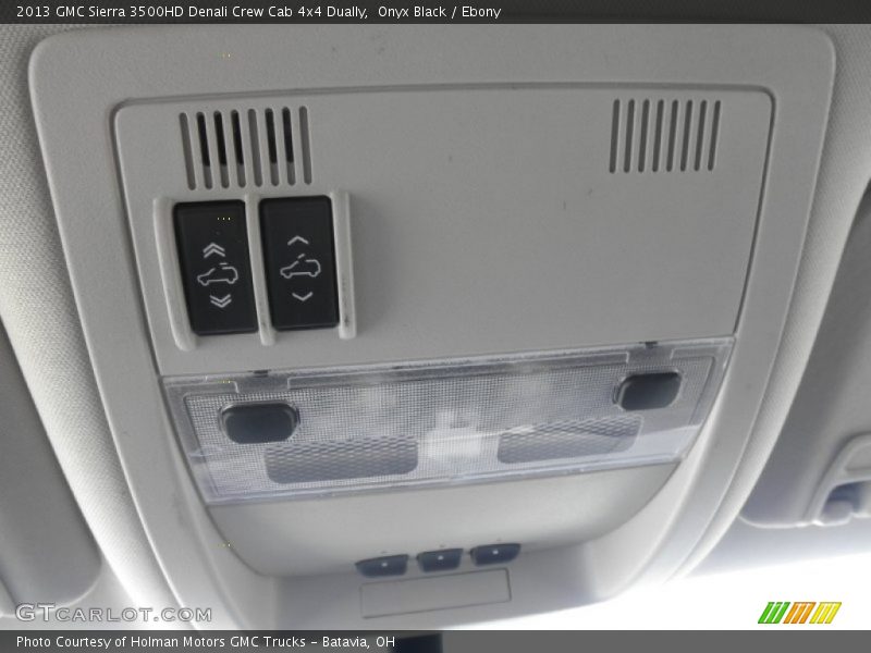 Onyx Black / Ebony 2013 GMC Sierra 3500HD Denali Crew Cab 4x4 Dually