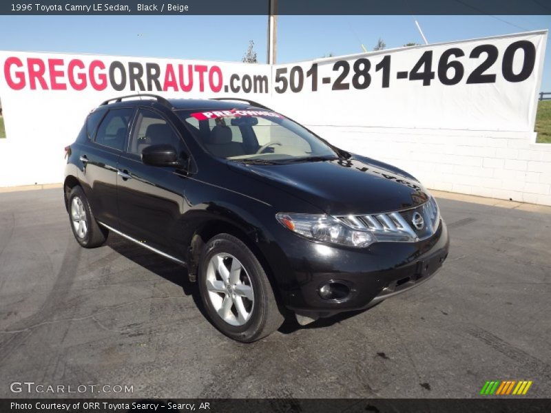 Black / Beige 1996 Toyota Camry LE Sedan