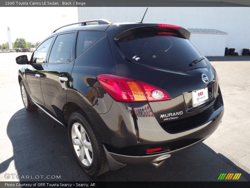 Black / Beige 1996 Toyota Camry LE Sedan