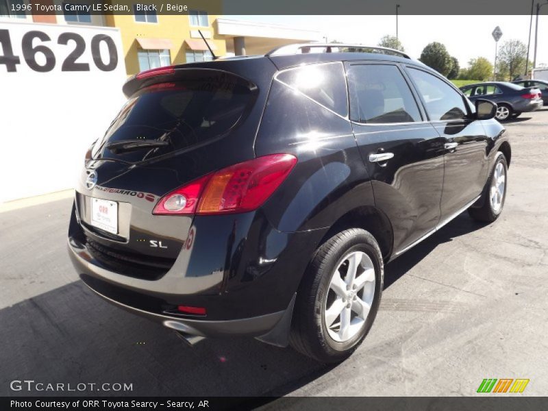 Black / Beige 1996 Toyota Camry LE Sedan