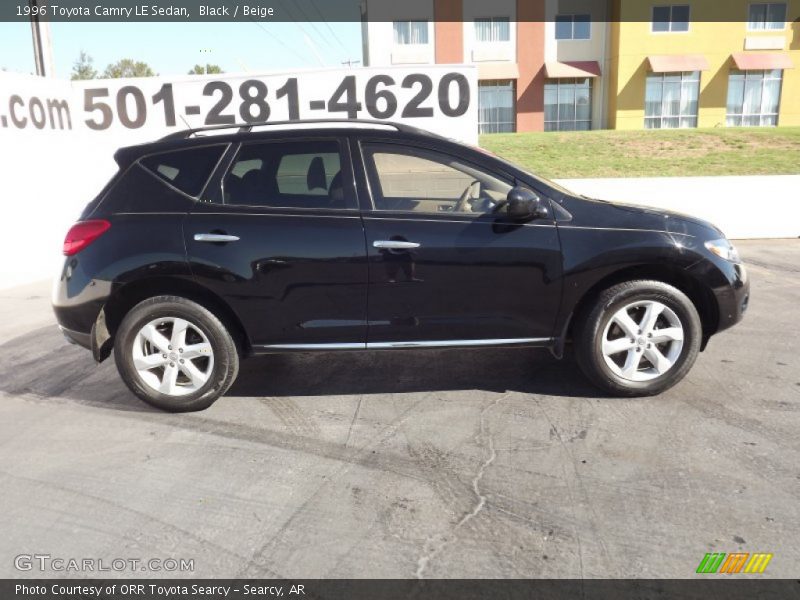 Black / Beige 1996 Toyota Camry LE Sedan