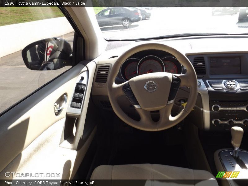 Black / Beige 1996 Toyota Camry LE Sedan