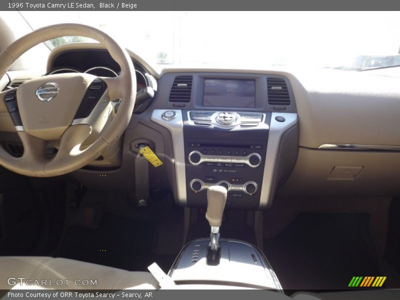 Black / Beige 1996 Toyota Camry LE Sedan