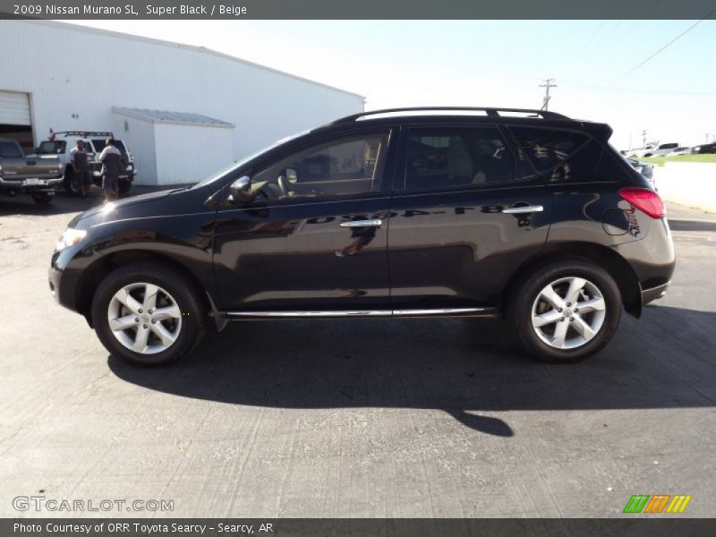 Super Black / Beige 2009 Nissan Murano SL