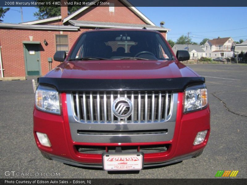 Vivid Red Metallic / Stone 2008 Mercury Mariner V6 4WD