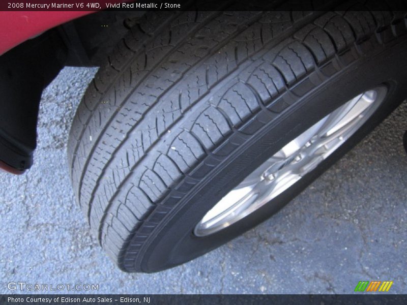 Vivid Red Metallic / Stone 2008 Mercury Mariner V6 4WD