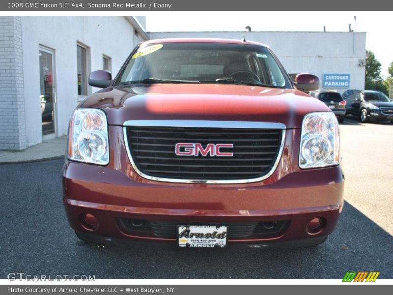Sonoma Red Metallic / Ebony 2008 GMC Yukon SLT 4x4