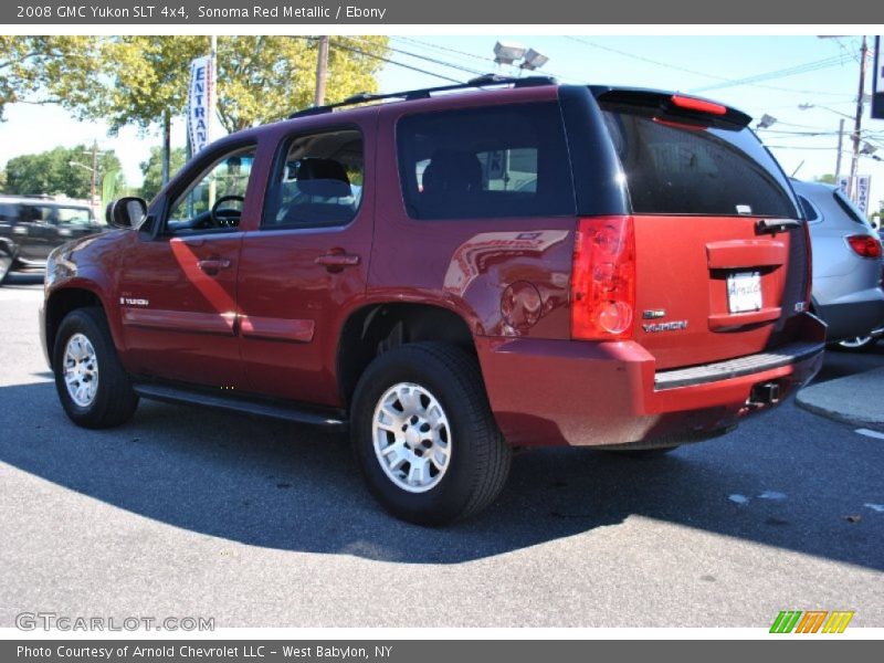 Sonoma Red Metallic / Ebony 2008 GMC Yukon SLT 4x4