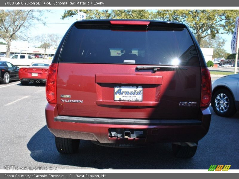 Sonoma Red Metallic / Ebony 2008 GMC Yukon SLT 4x4